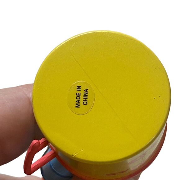 Vintage Trevco Snowman Ornament Climbing Mouse Miniature Merry Christmas Dad Cup - Picture 5 of 10